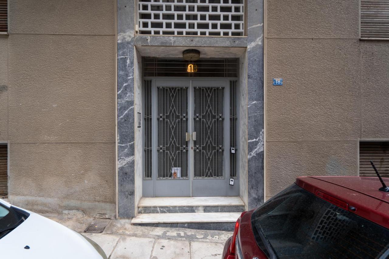 Athens Hideout Apt, Big Rooftop With City View Exterior photo