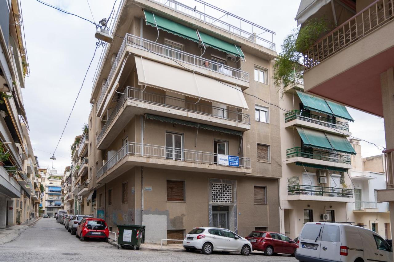 Athens Hideout Apt, Big Rooftop With City View Exterior photo